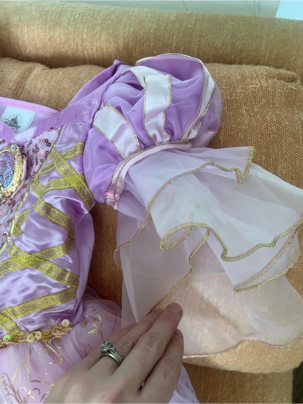 Repunzel dress Disney size 4 tangled - Picture 5 of 10